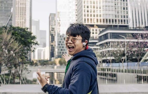 Granger Wang in the field 7